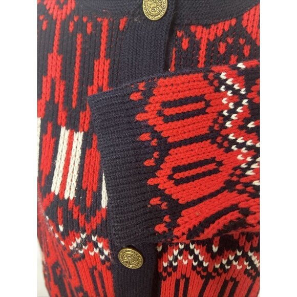 Vintage Broadway Knitting Mills 70’s Cardigan Sweater Woman Small - Picture 2 of 6